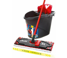 Vileda 161035 Ultramax XL set box / Set plochého XL mopu a kbelíku se ždímacím košem
