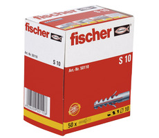 fischer S 10x50 rozpěrná hmoždinka 50 ks