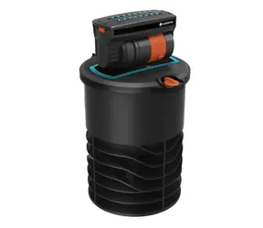 Gardena 08223-20 Výsuvný čtyřplošný zadešťovač OS 140 / Zavlažovaná plocha max.140 m2 / Dosah 2 m - 15 m