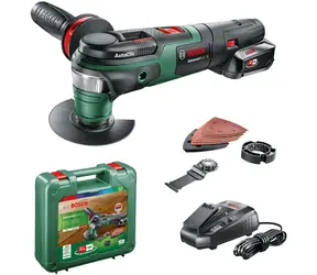 BOSCH AdvancedMulti 18 / Aku Multifunkční nástroj / 18V / 2.5Ah /  Li-ion / 20000 ot-min / Oscilace 2.8°
