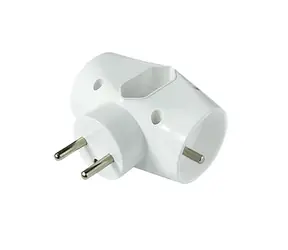 Solight P90 rozbočka 2.5A + 2x 10A bílá