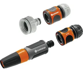 Gardena 18296-20 základní vybavení 3|4" / rychlospojka & stopspojka & čisticí postřikovač