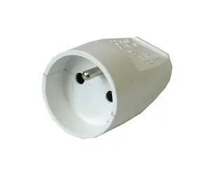Solight P72 zásuvka přímá IP20 bílá