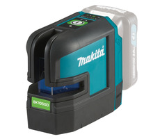 Makita SK105GDZ / Křížový Laser / Class 2 / až 35 m (80 m s příjmačem) / 510-530 nM / přesnost 3 mm