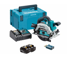Makita DHS661RTJU / Aku Okružní pila / 18V / Průměr 165 mm / 5000 ot-min / Hloubka řezu 57 mm / 2x 5.0Ah