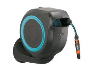 Gardena RollUp M 18610-20 nástěnný box na hadici modrá / pro hadici 12 mm 20 m 
