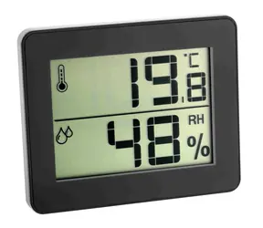 TFA 30.5027.01 - Teploměr s vlhkoměrem černá