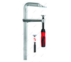 Bessey GZ40-2K/ Celoocelová šroubová svěrka s 2K rukojetí / 400 x 120 mm / upínací síla až 6000 N