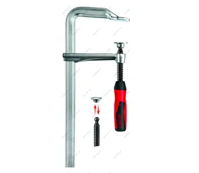 Bessey GZ40-2K/ Celoocelová šroubová svěrka s 2K rukojetí / 400 x 120 mm / upínací síla až 6000 N