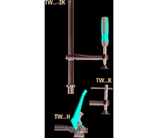 Bessey TW28-30-14-2K / Upínací prvek s pevným vyložením TW / 300 x 140 mm / upínací síla až 5000 N