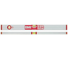 BMI 694060EM Alustar 60 cm / hliníková vodováha s magnety / Délka: 60 cm / Přesnost: 0.5 mm-m / Počet libel: 2