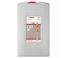BOSCH 2608587019 / Sada spirálových vrtáků do kovu HSS-TiN (titanový povrch) / ProBox / 1–13 mm / 25 ks / doprodej