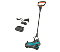 Gardena 14620-20 HandyMower 22 18V P4A / Akumulátorová sekačka na trávu / Šířka záběru 22 cm 