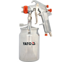 YATO YT-2346 pneumatická stříkací pistole s nádobkou 1 l / 0.4 MPa / 380 l-min