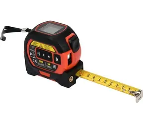 YATO YT-73122 / Svinovací metr 5m a laserový měřič vzdálenosti / od 0.2 do 40 m / 2x AAA