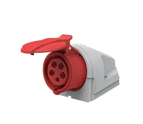 Solight P153 zásuvka nástěnná / 5-pólová / 400v/16A / IP44