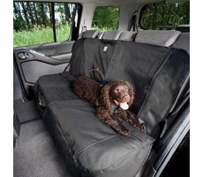 Kurgo Wander Bench Seat Cover černá / Ochranný přehoz na zadní sedadla 