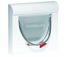 PetSafe Staywell 932 bílá / Magnetická dvířka / 224x224mm / otvor:169x169mm / max. šířka ramena: 162mm / max. 7kg