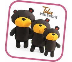 BeCoThings Beco Family - Toby medvídek M 24cm / Hračka pro psy 