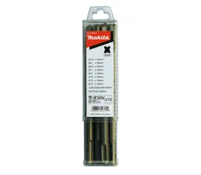 Makita D-44971 / sada vrtáků a sekáčů / 10ks 