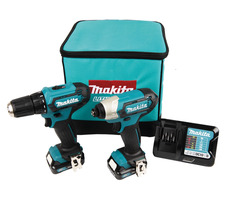Makita CLX224A / sada aku nářadí / DF333D&TD110D / 2x 2.0Ah / nabíječka / kufr
