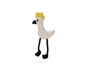 Beeztees plyšová pískací Parki 42cm / Hračka pro psy 