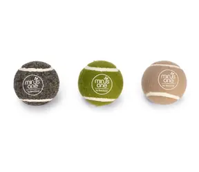 Beeztees Minus One tenisový míček 3ks 6cm / Hračka pro psy 