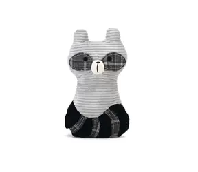 Designed by Lotte mýval Lirca látková šedá 25.5cm / Hračka pro psy