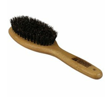 Bamboo Groom Velký oválný kartáč s přírodními medvědími štětinami