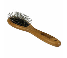 Bamboo Groom Střední kartáč s nerezovými hroty