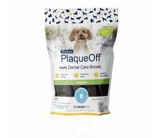 ProDen PlaqueOff Mini Dental Bones zeleninové 340g