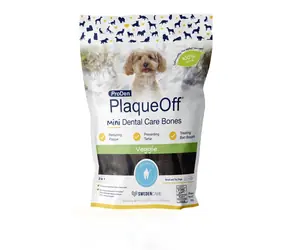 ProDen PlaqueOff Mini Dental Bones zeleninové 340g