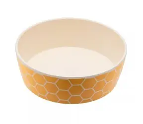 BeCoThings BecoBowl - Bambusová - honeycomb - L / Miska pro psa