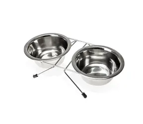 Karlie Nerezové misky set 2 x 380ml / 13cm