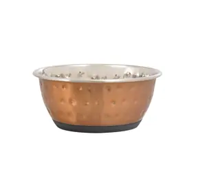Karlie DOTS měď 13cm 500ml / nerezová miska pro psa
