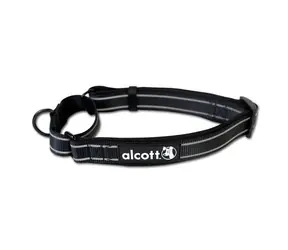 Alcott Martingale černá - velikost M / reflexní obojek pro psy
