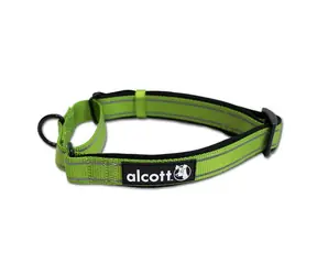 Alcott Martingale zelená - velikost M / reflexní obojek pro psy