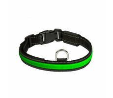 Num'axes Eyenimal Svítící obojek RGB - Velikost M