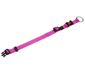 Karlie ASP Obojek růžová - velikost M  40-55cm 20mm