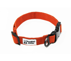 Bamboo Zoom Obojek pro psy terracotta - velikost S