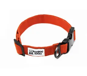 Bamboo Zoom Obojek pro psy terracotta - velikost S
