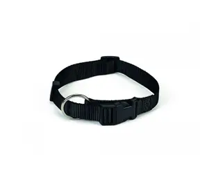 Beeztees Obojek pro psy nylonový černá - 40-60cm x 25mm