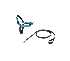PetSafe EasyWalk Deluxe postroj modrá - velikost M/L