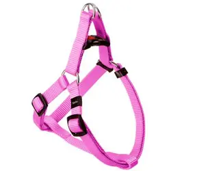 Flamingo Postroj pro psy nylonový růžová 20-35cm10mm vel. XS