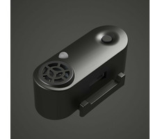 Tickless Mini dog nabíjecí - černá / Dobíjecí ultrazvukový odpuzovač klíšťat a blech pro psy