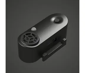 Tickless Mini dog nabíjecí - černá / Dobíjecí ultrazvukový odpuzovač klíšťat a blech pro psy