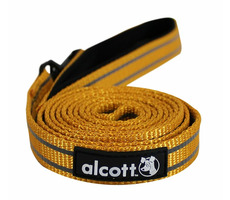Alcott Reflexní vodítko pro psy oranžová - velikost M