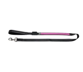 Karlie LED nylonové vodítko růžová s USB nabíjením 120cm