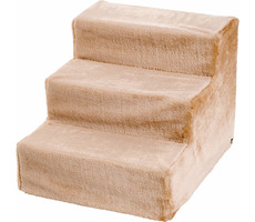 Flamingo Schody pro psy béžová 45x60x40cm