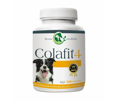 Colafit 4 černá a bílá srst 100 tobolek